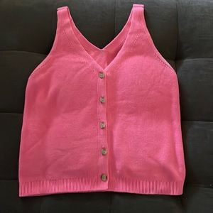 Loft Women’s  Sweater Tank Top Sz L